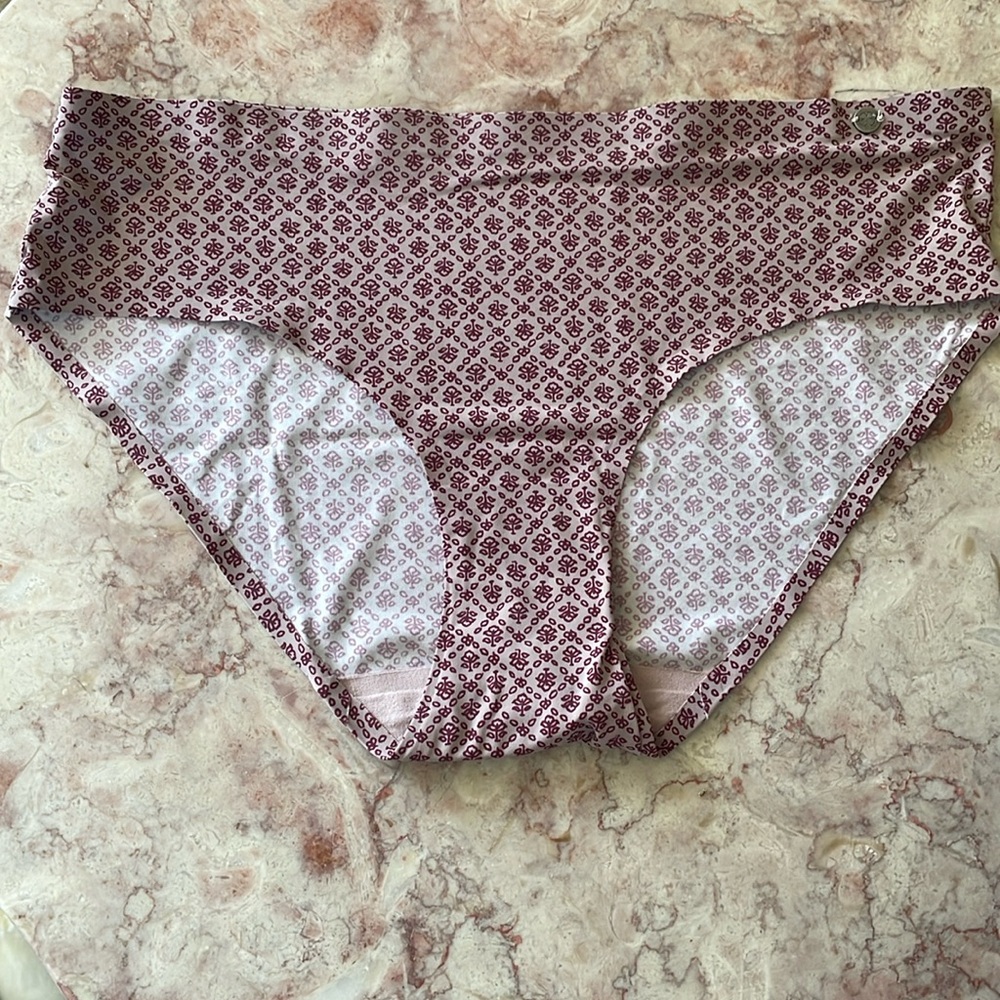 NWOT Set Of 5 Women’s Medium Lucky Brand Hipsters Floral/Brown/Plum/Printed - Picture 7 of 15